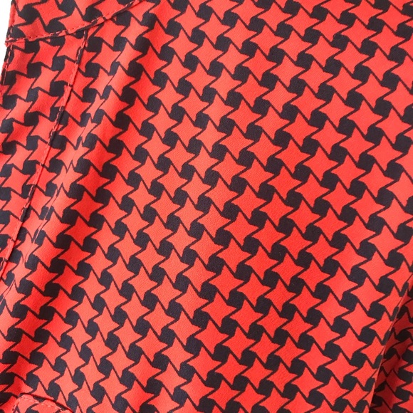 Michael Kors houndstooth plaid tunic - Picture 3 of 8